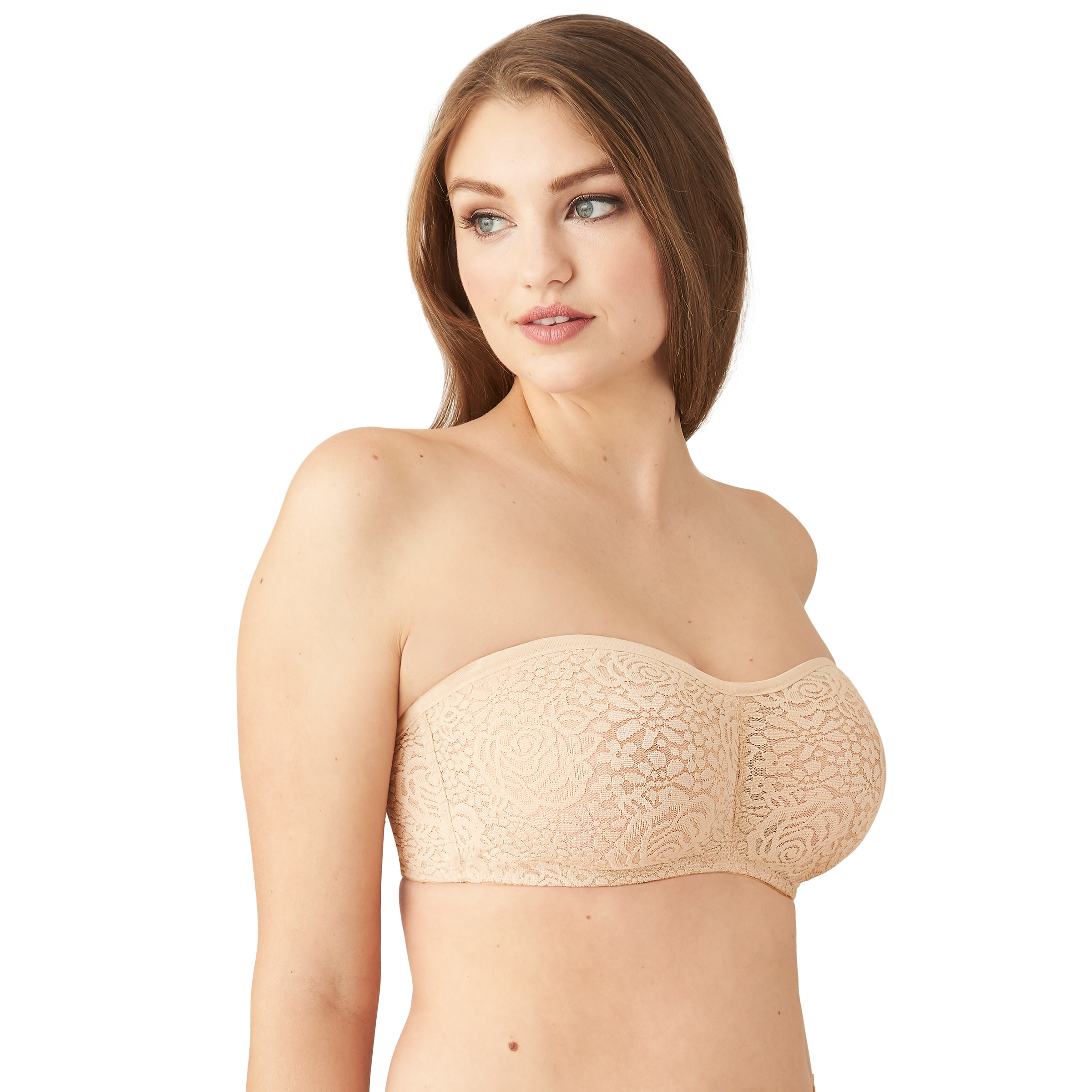 Wacoal 854205 or 65449 Halo LaceSeamless Underwire Strapless